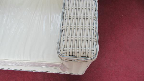 outdoor 9mm half round rattan sofa set