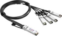 40G QSFP+ a 4*10G SFP+ DAC Cable Compliant With SFF- 8436 SFF-8431
