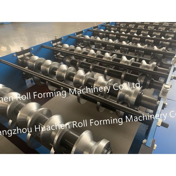 Roof Panel Step Tile Roll Forming Machine Roof and Wall Sheet Roller Machine