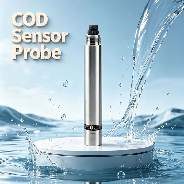 Digital COD Turbidity Temperature Sensor IP68 316L Stainless Steel, Used for Industrial Water Quality Monitoring