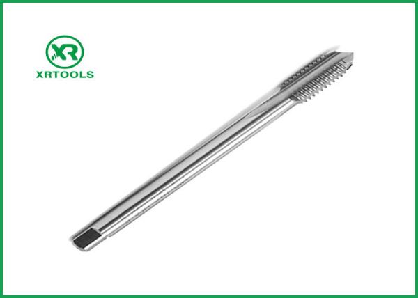 High Speed Steel Straight Flute Tap , DIN 376 Flat Bottom Tap For Drilling Machine