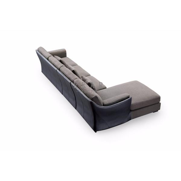 New Model Set Living Room Furniture Modern L Shaped Sofa