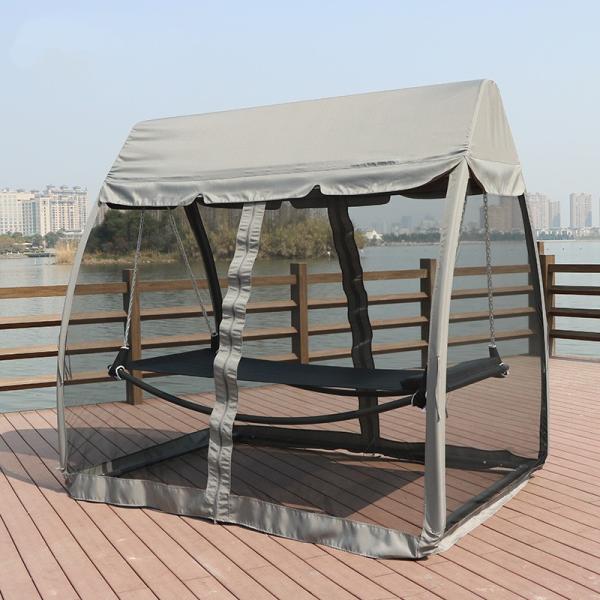 General Outdoor Furniture Outdoor Day Bed Hammock with Mosquito Net Cover 225*148*208