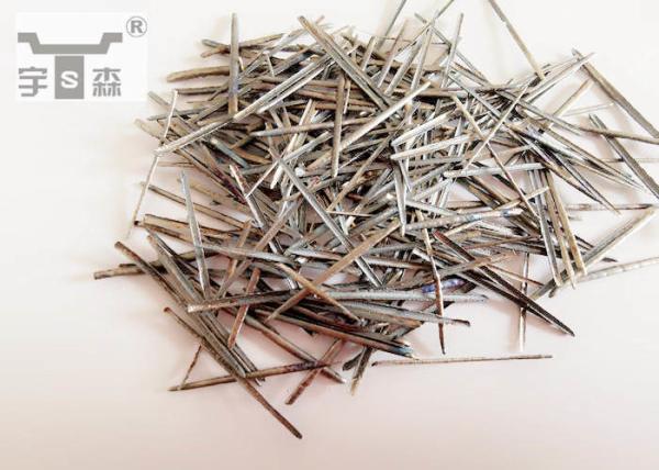 SS316 Industrial Steel Fiber Melt Extracted Type Improve Refractories Performance