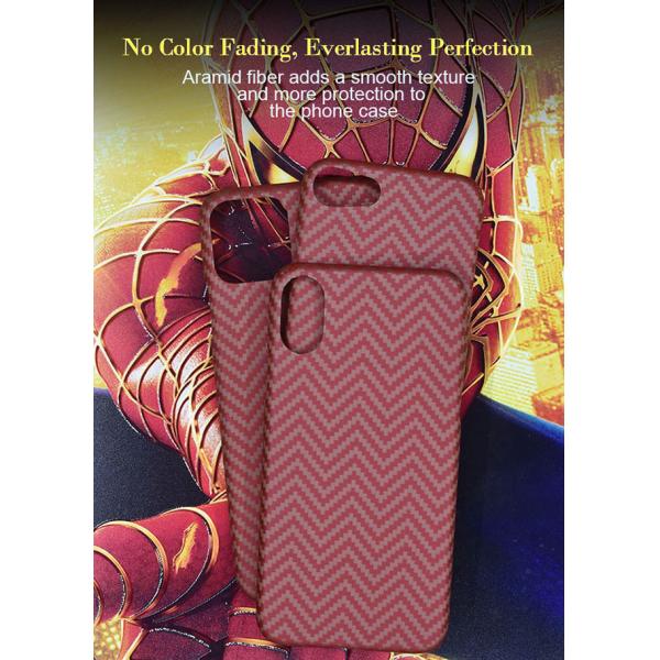 Smooth Touch Orange iPhone SE Aramid Fiber Phone Case