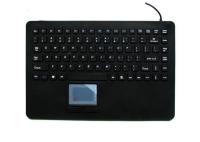 5VDC teclado médico impermeável 100mA das chaves do silicone 87 com Touchpad integrado