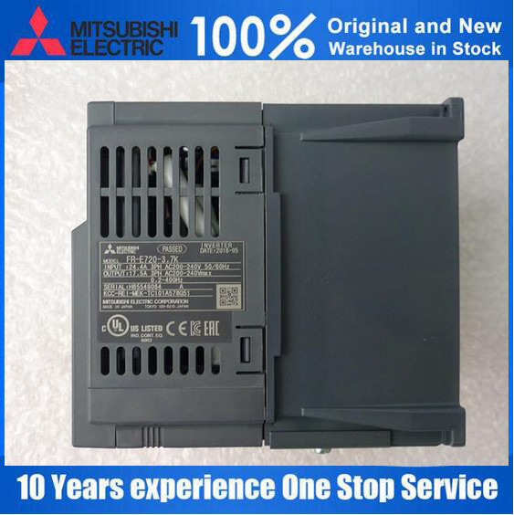 Original Mitsubishi Inverter FR-E720-3.7K mitsubishi FR-E720 series 3.7kw inverter Competitive price & Full stock