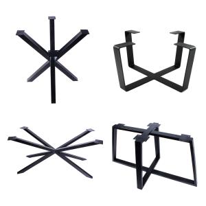 Base de mesa de café de pedestal redondo para móveis de jantar personalizados