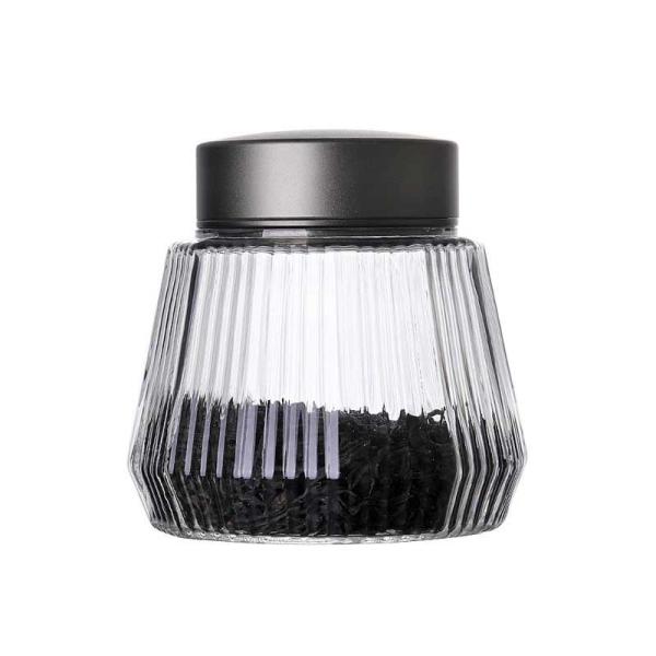 300ml Scented Tea Glass Storage Jars With Double Sealing Cover