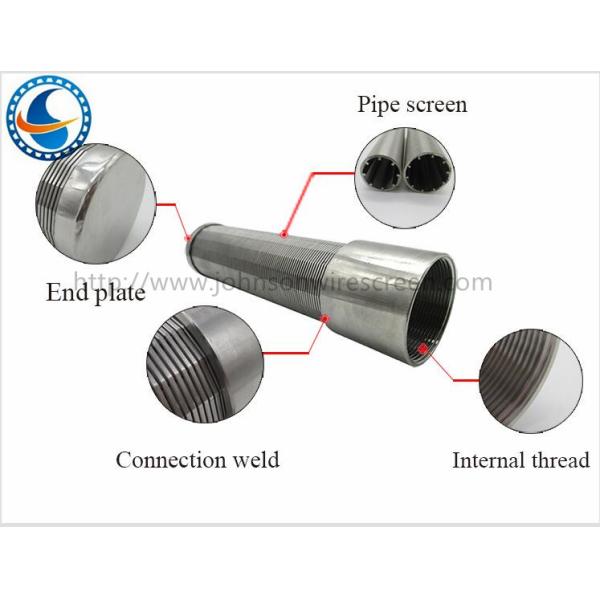 Certificat d'OIN/CIQ/GV/CE de Johnson Stainless Steel Screen With de 250 microns