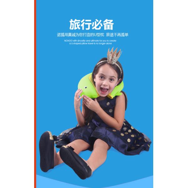Customized Dolphin Kids Neck Pillow Travel To Reduce Neck Pressure