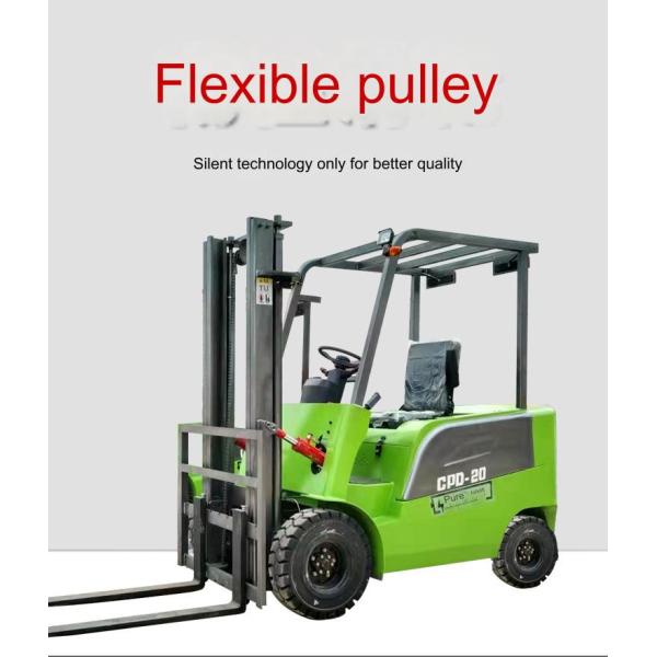 Electric Counterbalance 2 Ton Electric Forklift With Triplex Mast