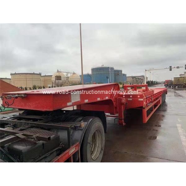 12R22.5 тонна CCC трейлера 80 автошины Q235 сверхмощная Semi с механической лестницей