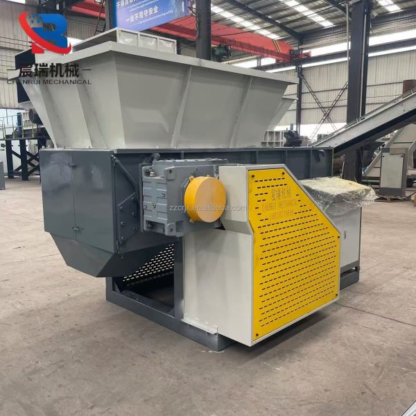 Plastic Recycling Single Shaft Shredder for Hard Plastic Block Head Material