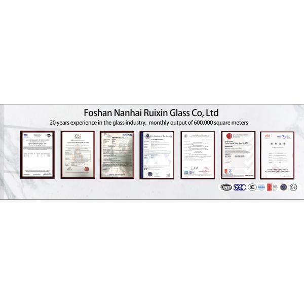 frosted tempered glass Современная стеклянная панель с узором деревянных зерен для офисных перегородок и декора