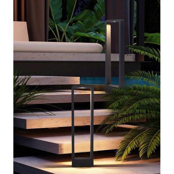 Waterproof IP65 LED Aluminum Outdoor Lawn Lamp with Archway for Villa Garden Landscape Lighting