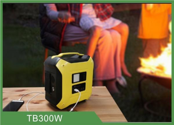 Portable Power Station 300W Camping Power Source Backup Energy Storage System