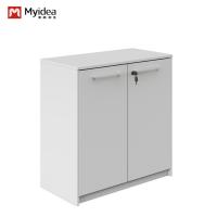 Gabinete de armazenamento de arquivos de escritório Mobiliário de arquivo baixo com customização de suporte de porta