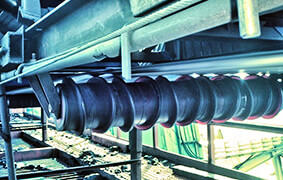 Rodillo loco del transportador a prueba de polvo impermeable del ISO