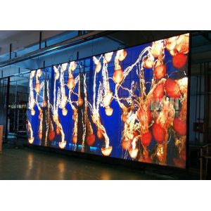 A exposição conduzida transparente da cor completa, 3 x 6mm considera através da tela conduzida 8kg