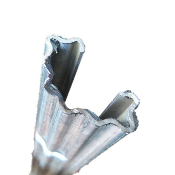 275G Zinc Coated Garden Trellis Posts Used In Wine Growing 60x40mm Size