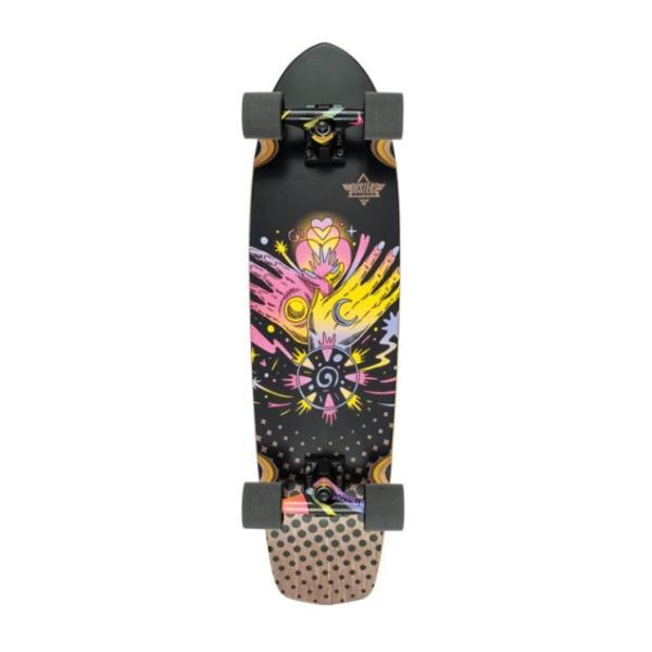 Dusters California Skateboards Stardust Cruiser Black Cruiser Complete Skateboard - 8.25 x 31