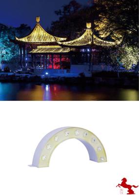 Night Multicolor Led Landscape Path Lighting Led Lamp Tile Good Heat Dissipation