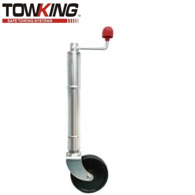 6 Standard Steel Trailer Jockey Wheel Without Clamp 350kg Capacity