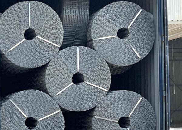 6Rolls/Bundle 280Meters Length Welded mesh  For concrete weight-coated pipeline