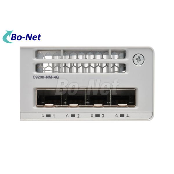 Plug - In Network Cisco Fiber Module C9200-NM-4G Catalyst 9200 Switch 4 X 1GE