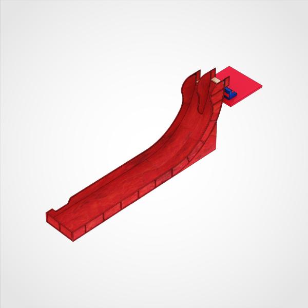 Toboggan de jeu intérieur pour enfants de 3 à 10 ans, conception plastique sécurisée