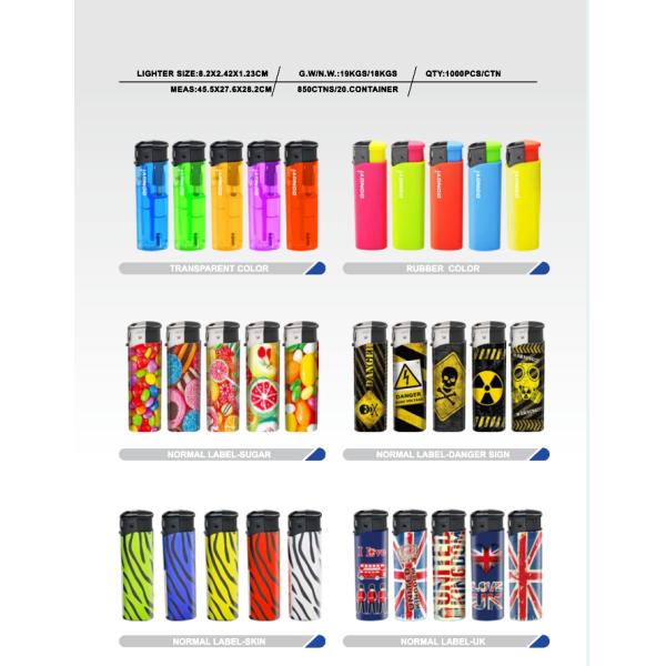 Various Labels DY-007 Euro Standard Electronic Lighter