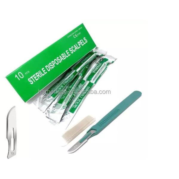 Carbon Steel Operation Theatre Equipment Disposable 12 Sterile Surgical Blade