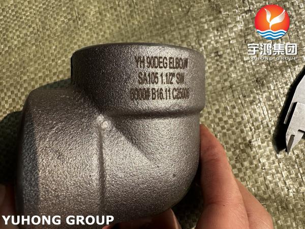 ASME SA105 Forged Carbon Steel Fitting Socketwelded B16.11