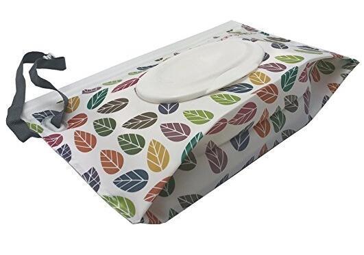 Portable wet tissue packaigng bag container, EVA custom wet tissue bag, tissue container bag,tissue packaging diaper pac
