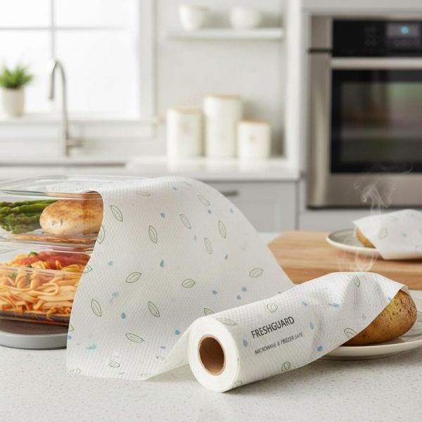 Custom OEM Microwave Safe Food Grade Wrapping Paper for Food Storage and Preservation