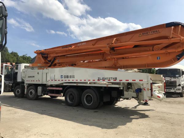 Bomba concreta montada caminhão usada 52m do autodiagnóstico CIFA de Ault