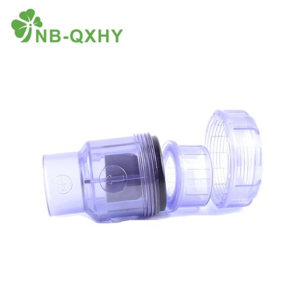 Standard DIN PVC Single/Double Union Non Return Check Valve for Industry Pipe Fittings