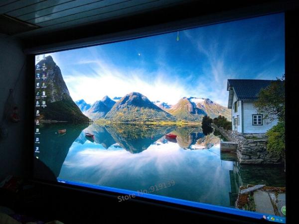 Remote Control 100 Inch Motorized Projection Screen 16:9 Electric HD Projector Screens