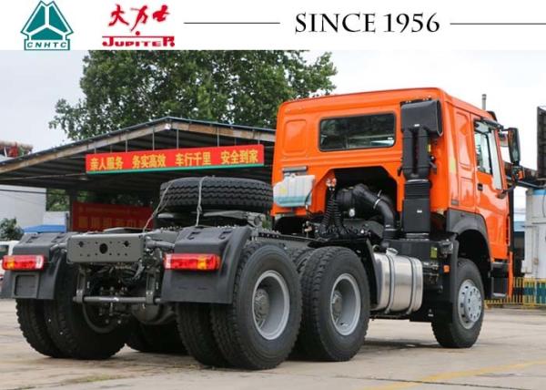 HOWO 6X4 Caminhão Reboque Trator 10 Rodas Com Emissão Euro IV Tipo LHD