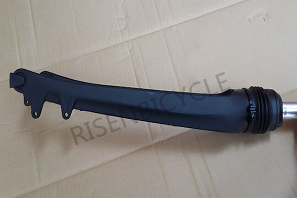 700c Single Shock Bike Fork Disc or V brake E-bike Fork 1400 grams