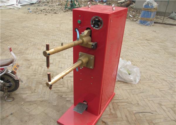 Pedal Type Industrial Spot Welder ,  Stainless Steel Resistance Spot Welding Equipment
