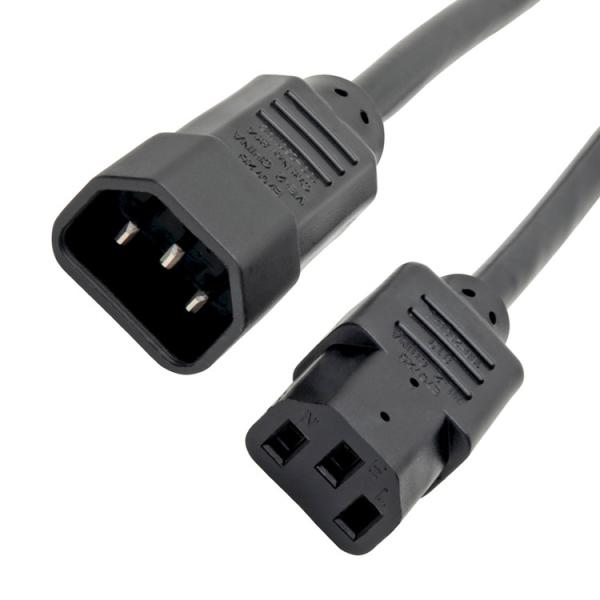 RY C13 до C14 10a 250v Кабель питания 18 Awg C14 Маты с выходом C13