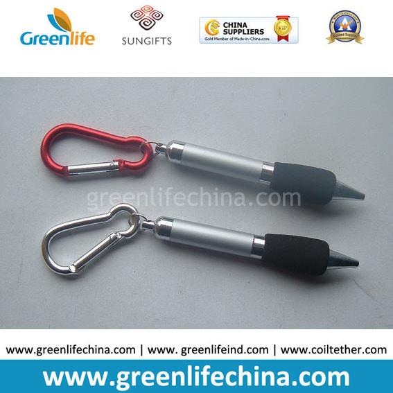China factory directly offer ground shape colorful metal lanyard accessory carabiner hooks