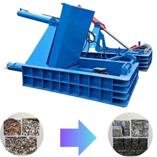 MCD-80 Baling Production Scrap Machinery Shell Baler Machine Hydraulic Baling Press