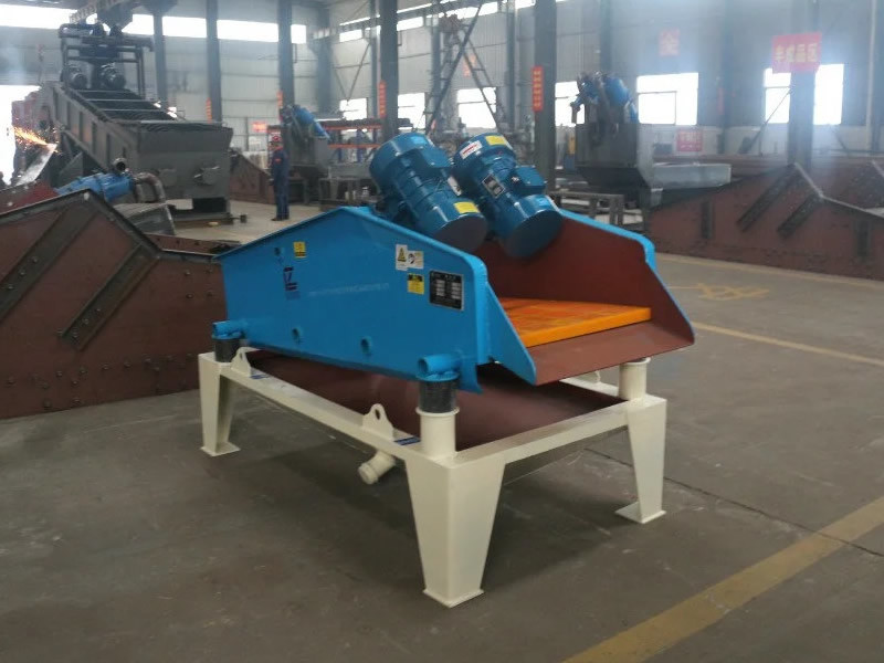 Dewatering песка машины вибрируя экрана линейного движения мини