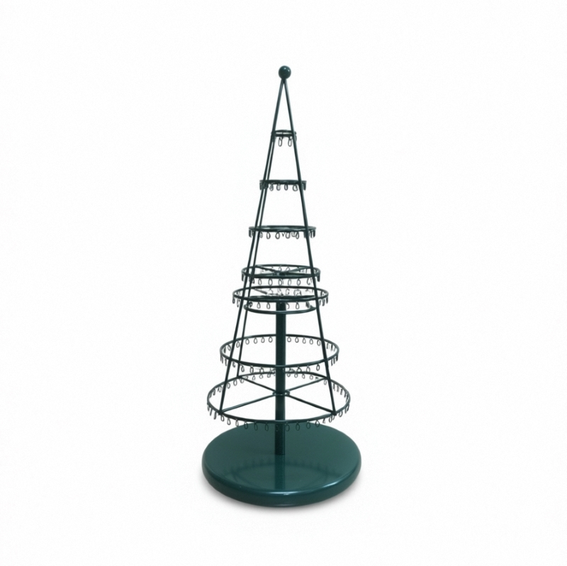 Easy Assembly 2 Feet Iron Christmas Tree Perfect Seasonal Decoration for Retail Displays and Holiday Commercial Settings