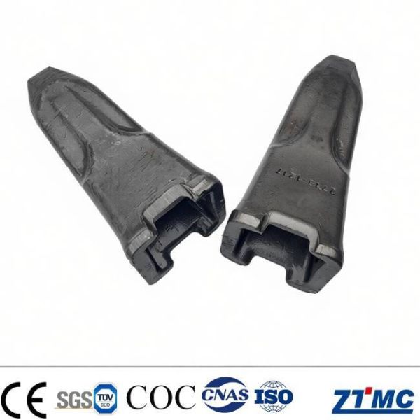 Low Carbon Steel Excavator Bucket Teeth 27131217 For Doosan DH220