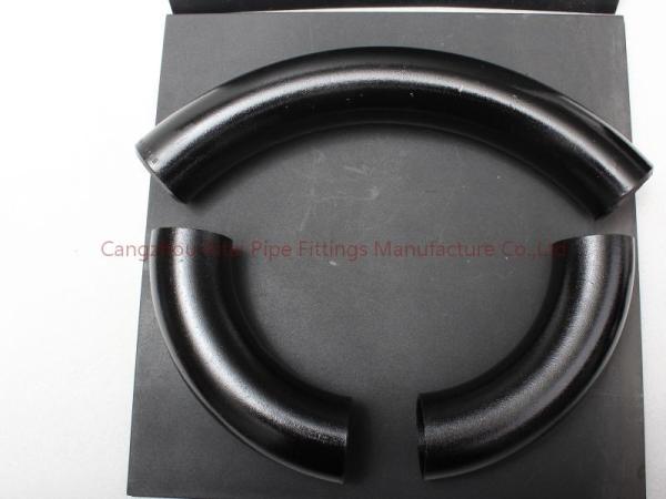 Aço carbono das curvaturas de tubulação de A420 WPL6 3D 180 30 45 60 carbono soldado extremidade de 90 graus