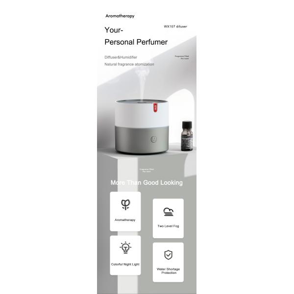 СИД отражетеля 7 отражетеля ароматерапии эфирного масла ультразвуковое красит увлажнитель